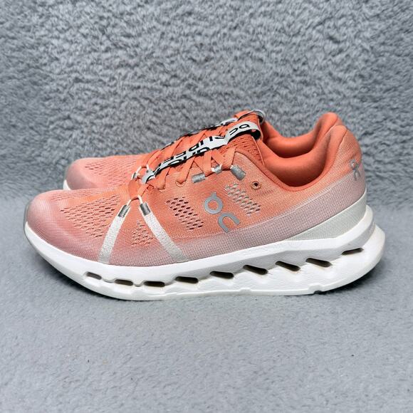 On Running Cloudsurfer Womens Size 8.5 Running Shoes Flame White - Picture 3 of 9